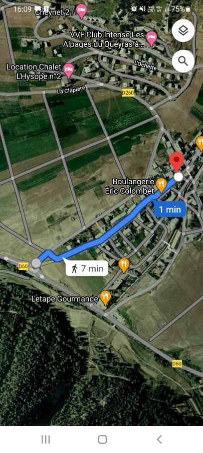 Apartament Lou Francese Ceillac Zewnętrze zdjęcie